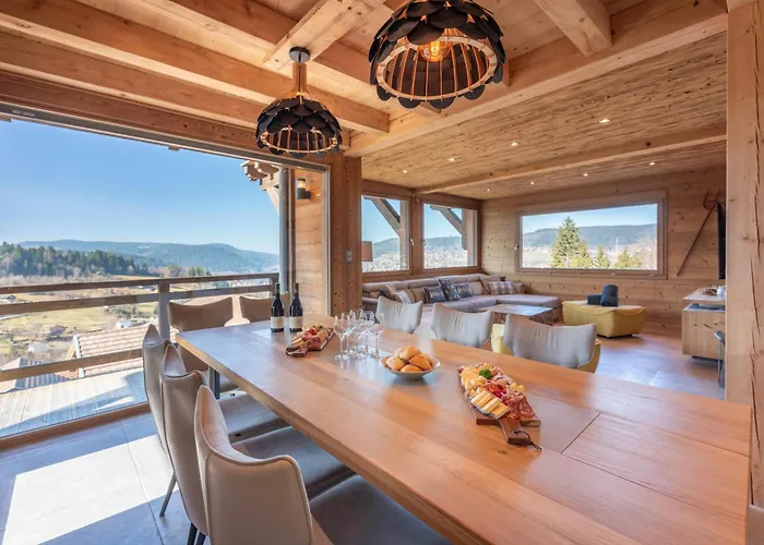 Nyll, Luxe Et Vue Exceptionnelle Sur Le Chalet